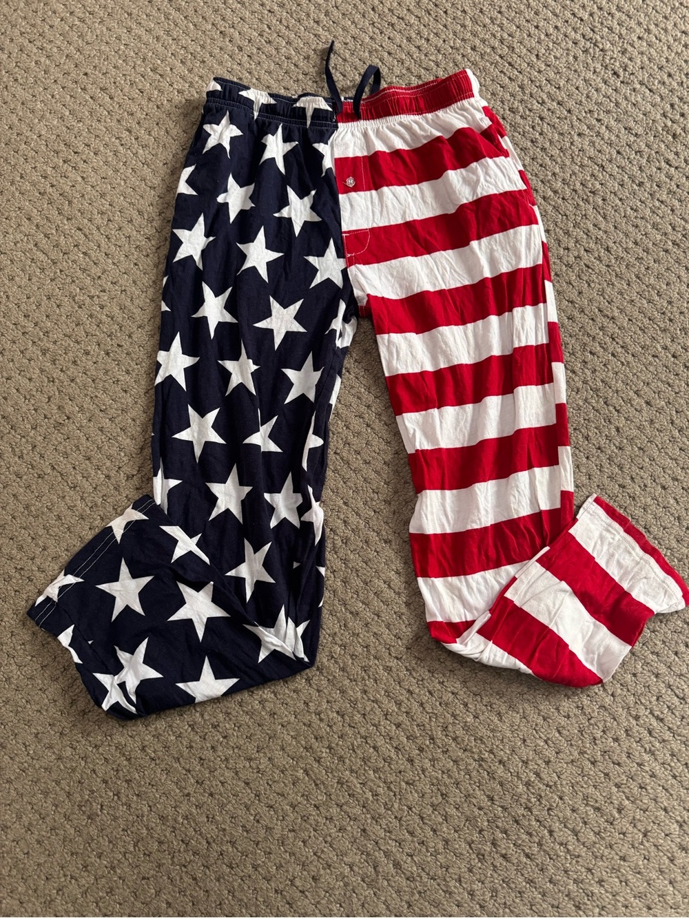 Disguise Kids Stars & Stripes Pajama Pants - Red, White & Navy